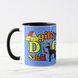 Saluki Agility Geschenke Tasse