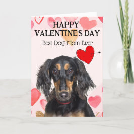 Saluki Best Dog Mama Custom Valentine's Day Card Feiertagskarte