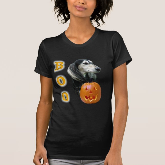 Saluki Boo T-Shirt (Vorderseite)