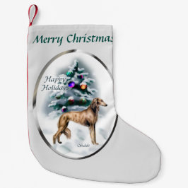 Saluki Christmas Kleiner Weihnachtsstrumpf