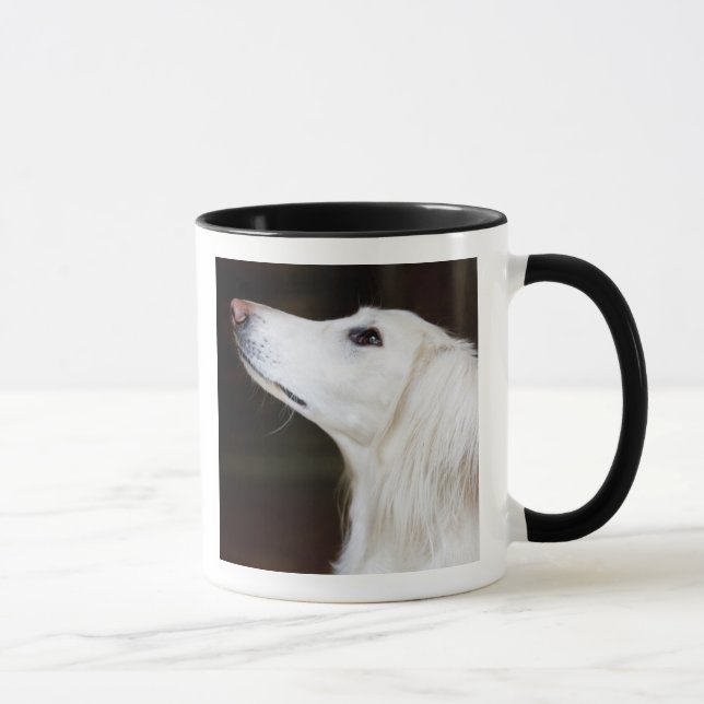 Saluki, das oben schaut tasse (Rechts)