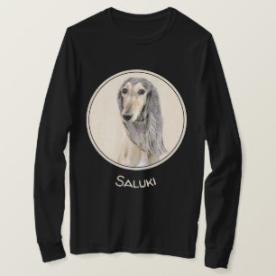 Saluki (Fawn) Malerei - Niedliche Original Hunde K T-Shirt