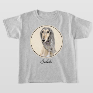 Saluki (Fawn) Malerei - Niedliche Original Hunde K T-Shirt