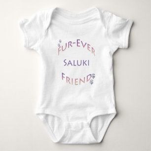 Saluki Furever Friend Baby Strampler