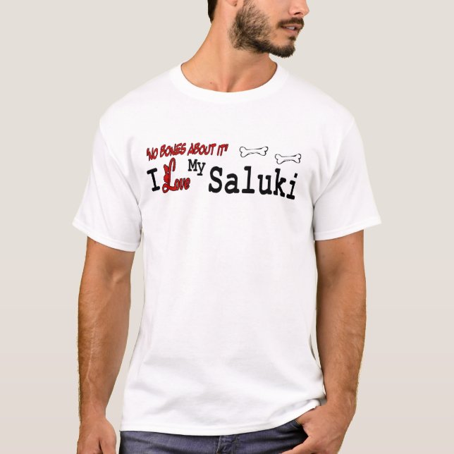 Saluki Geschenke T-Shirt (Vorderseite)