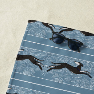 Saluki Greyhound Strandtuch