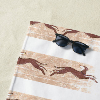 Saluki Greyhound Strandtuch