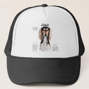 Saluki History Design Truckerkappe