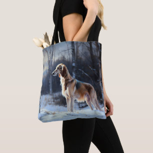 Saluki Let It Schnee Weihnachten