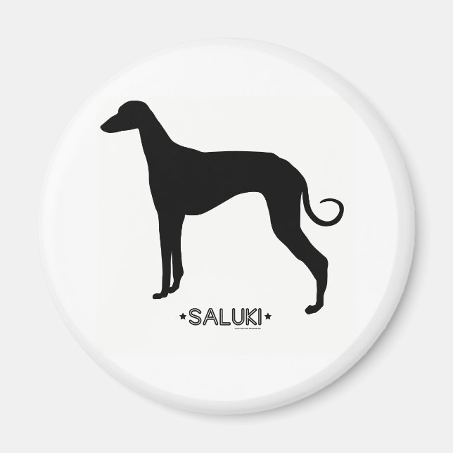 Saluki Magnet (Vorne)