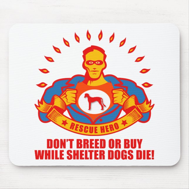 Saluki Mousepad (Vorne)