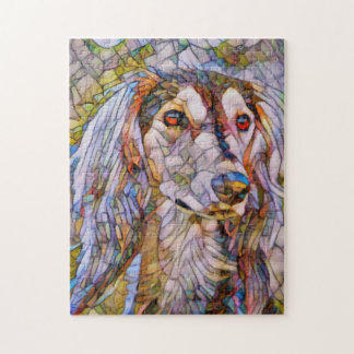 Saluki Painting Puzzle