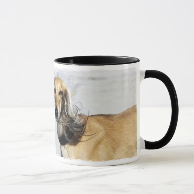 Saluki Porträt Tasse (Rechts)