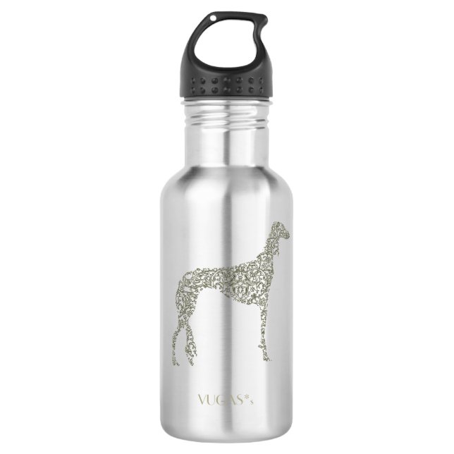 Saluki Sammlung Trinkflasche (Vorderseite)