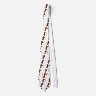 Saluki Santa Paws Krawatte