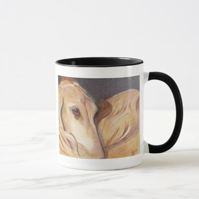 Saluki Tasse (Rechts)