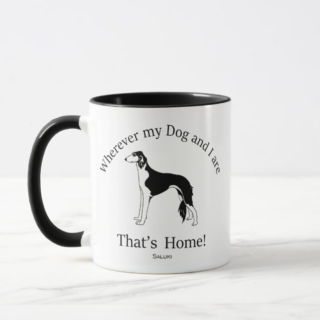 Saluki Tasse (Links)