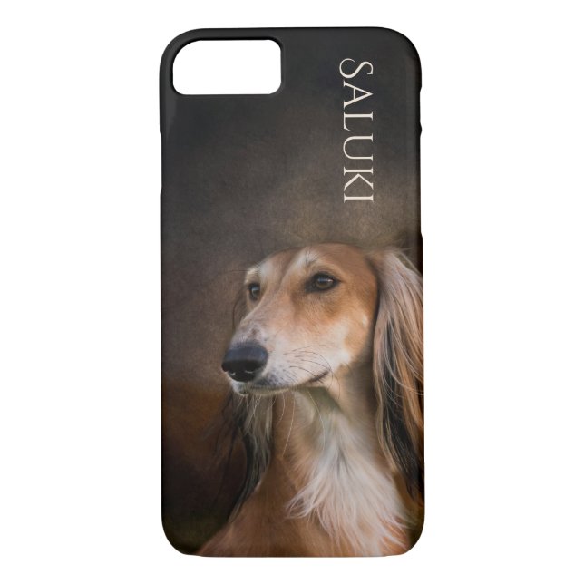 Saluki Telefon-Kasten Case-Mate iPhone Hülle (Rückseite)