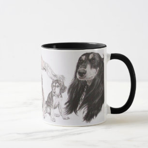 Saluki wachsen tasse