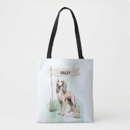 Saluki Watercolor Personalized Dog