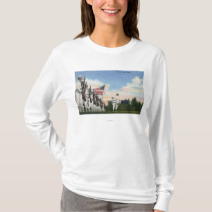 Salut an die Farben Formation - US Navy T-Shirt