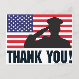 Salute Postkarte