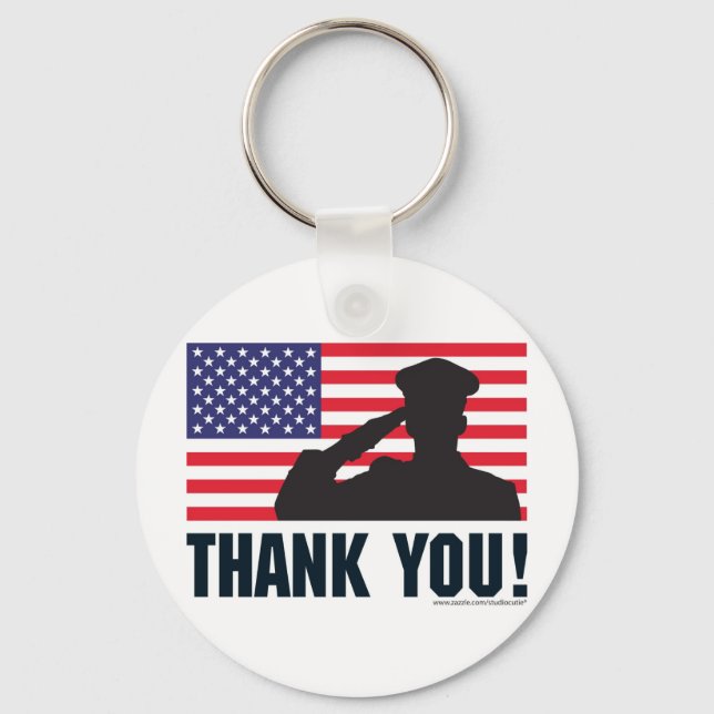 Salute Schlüsselanhänger (Vorderseite)