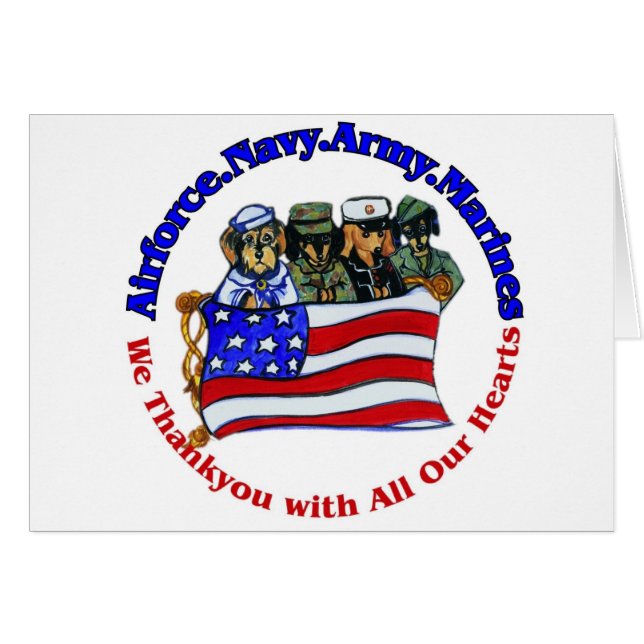 Salute zu Truppen (Vorderseite (Horizontal))