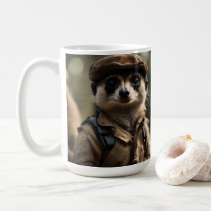 Saluting Silvester the Meerkat: Eine Geschichte de Kaffeetasse