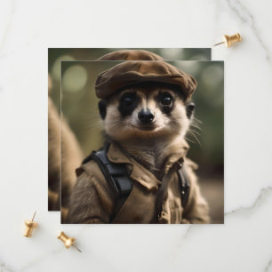Saluting Silvester the Meerkat: Eine Geschichte de Save The Date