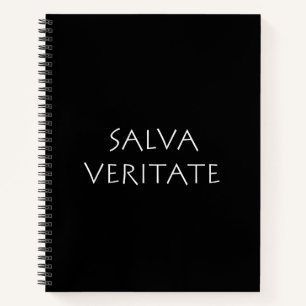 Salva veritate notizbuch