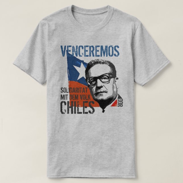 SALVADOR ALLENDE T-Shirt (Design vorne)