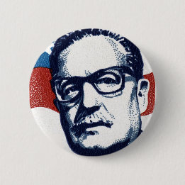 Salvador Allende - Venceremos Button