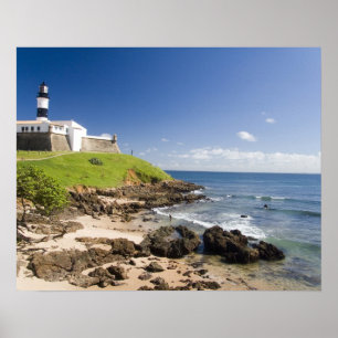 Salvador, Brasilien. Porto da Barra und die Poster