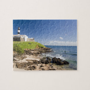 Salvador, Brasilien. Porto da Barra und Puzzle