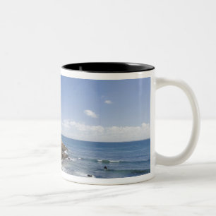 Salvador, Brasilien. Porto da Barra und Zweifarbige Tasse