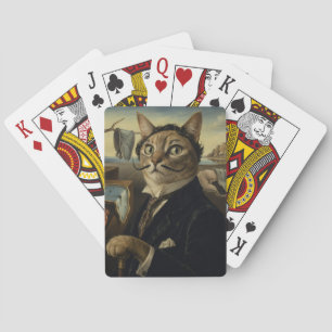 Salvador Dali Surrealistischer Künstler Katzenport Spielkarten