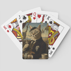 Salvador Dali Surrealistischer Künstler Katzenport Spielkarten