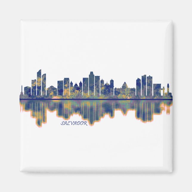 Salvador Skyline Magnet (Vorne)