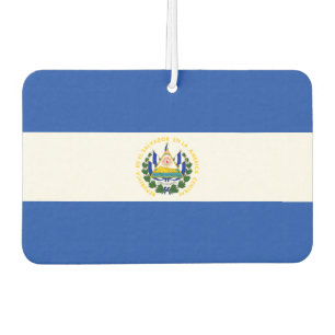 Salvadorianische Flagge Autolufterfrischer