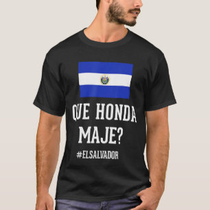 Salvadorianische Flaggen-DNA El Salvador Que Onda T-Shirt