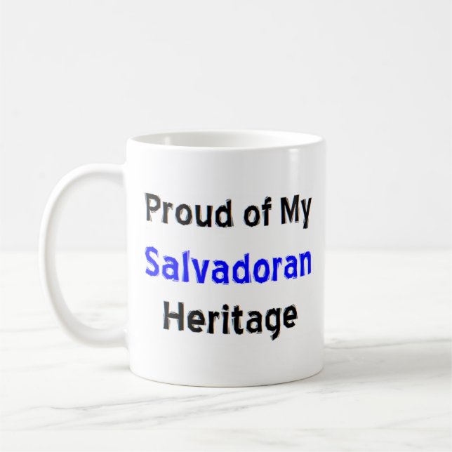salvadorianische Kaffeeerbe Tasse (Links)
