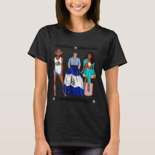Salvadorianische Nichte aus El Salvador wild tapfe T-Shirt