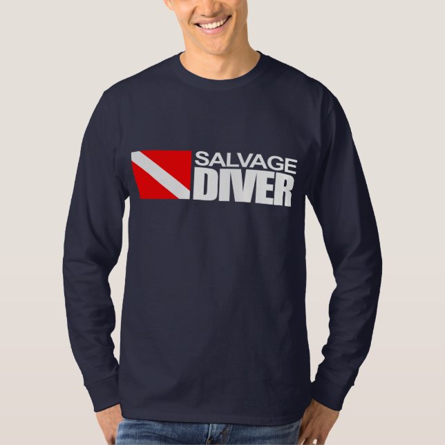 Salvage Diver 4 Bekleidung T-Shirt (Vorderseite)