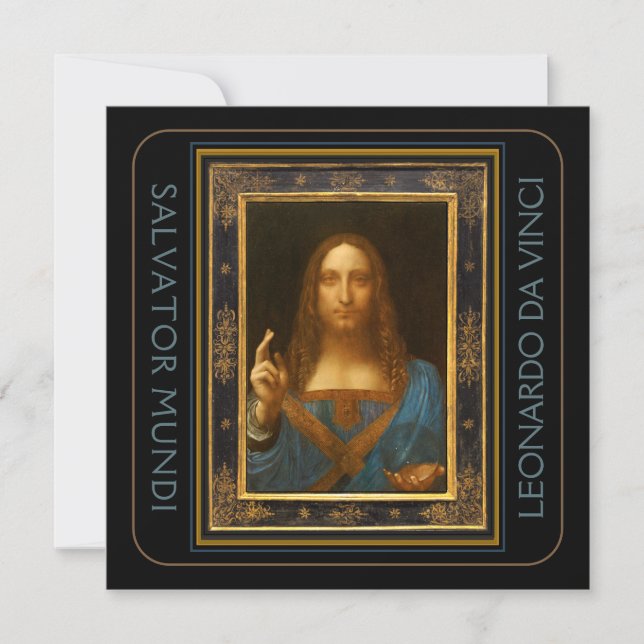 Salvator Mundi 1500 Leonardo da Vinci (Vorderseite)