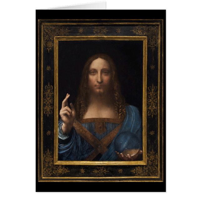 Salvator Mundi durch Leonardo da Vinci circa 1500 (Vorne)