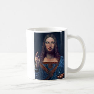 Salvator Mundi durch Leonardo da Vinci Tasse