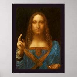 SALVATOR MUNDI FINE ART DRUCKEN POSTER