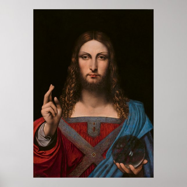 Salvator Mundi Poster (Vorne)