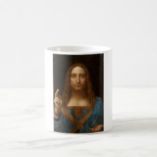 Salvator Mundi (Retter der Welt) (da Vinci) Kaffeetasse